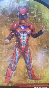 XX 51659 Disfraz Rojo Power Ranger Músculo Niño Infantil Disfraz - Imagen 1 de 1
