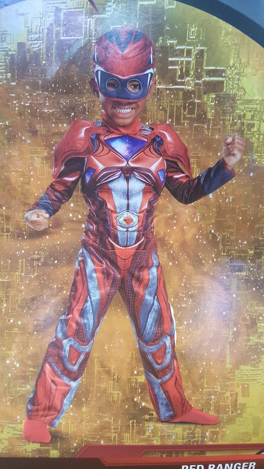 XX 51659 Disfraz Rojo Power Ranger Músculo Niño Infantil Disfraz Foto 1 de 1