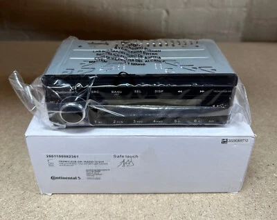 Continental DAB Retro Car Stereo Style Classic Bluetooth DAB+ USB TRD312UB-OR - Image 1 of 4