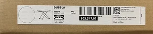 Brand New IKEA DUBBLA Laptop Stand White 60x40 cm (23 5/8x15 3/4 ") 805.347.01 - Picture 1 of 4