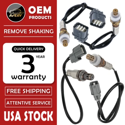 4 Oxygen Sensor O2 For Honda Accord Odyssey Pilot Ridgeline Acura MDX RL TL 3.5L - Image 1 of 4