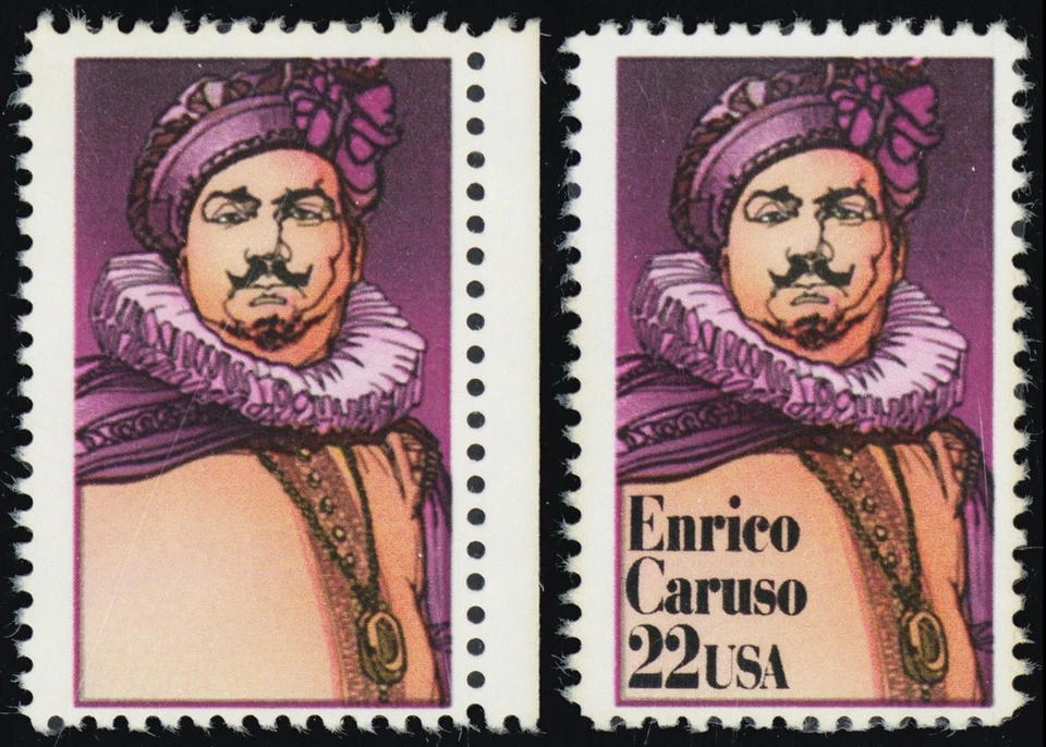 2250a, como nuevo NH RARO 22¢ color negro omitido error mayor - Stuart Katz Foto 1 de 1