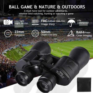 Day Night Vision Binoculars 180*100 Outdoor Travel Hunting Telescope 10X Zoom UK - Picture 1 of 15