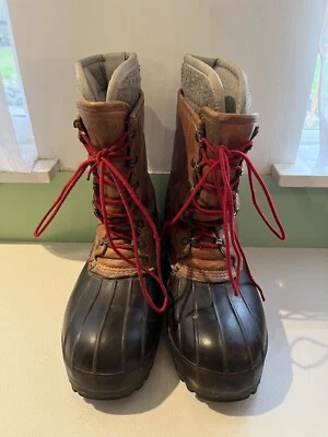 Botas de Pato de Encaje Zapato de Caza Maine Aislado de Frijoles LL de Colección Para Hombre Talla 10 Foto 1 de 4