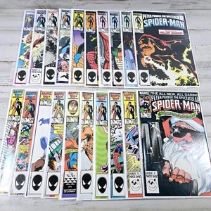 SPECTACULAR SPIDER-MAN #102-141 FULL RUN LOT 40 1985-1988 HIGH GRADE - Bild 1 von 20