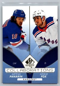 2022-23 SP Authentic #C-15 Panarin / Fox Collaborations Blue - Picture 1 of 2
