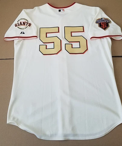 Gold Ring Ceremony 2010 World Series Tim Lincecum SF San Francisco Giants Jersey Cover