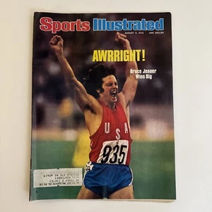 Revista Sports Illustrated de colección 9 de agosto de 1976 Bruce Jenner Decathalon - Imagen 1 de 4
