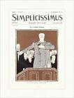 Titelseite der Nummer 51 von 1909 Thomas Theodor Heine Simplicissimus 0687