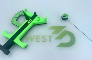 Komplett montierter 3D Drucker Gürtelspannmesser - von PF Makes - Special West3 - Bild 1 von 1