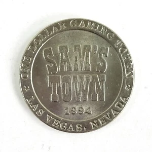 Sam's Town Las Vegas NV 1 $ One Dollar Vintage Casino Coin Gaming Token 1994 - Bild 1 von 4