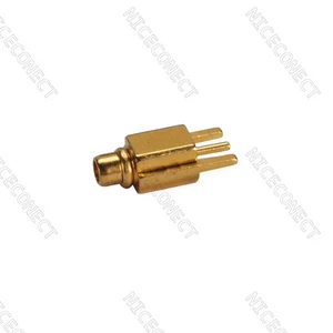 10x MMCX Stecker Stecker Kante PCB Halterung Löten RF Stecker zum Selbermachen Shure SE215 SE315 - Bild 1 von 3