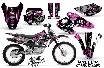 Graphic Stickers +#PLT Decals For Honda XR80R XR100R 2001-2003 KCIRCUS PK - Image 1 of 2