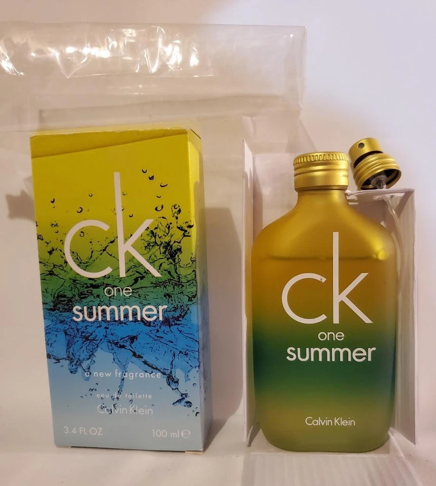CALVIN KLEIN CK ONE VERANO 2009 colonia ENORME 3,4 oz 100 ml Coty RARO*ENVÍO GRATUITO Foto 1 de 1
