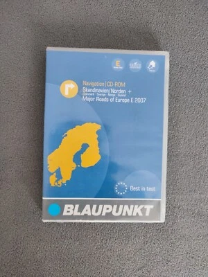 Navigation CD Skandinavien 2007 Blaupunkt Travelpilot E Ford EX BNS 5.0 RNS 300 - Bild 1 von 3