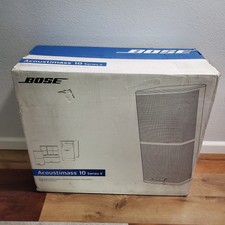 Bose Acoustimass 10 Series V Home Theater Speaker System Black Sealed in Box