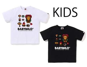 A BATHNIG APE BAPE KIDS BABY MILO CAMP TEE 2L20310007 - Picture 1 of 5