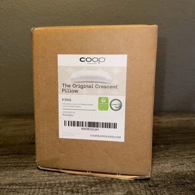 Coop The Original Crescent Pillow King Size NEW! - Image 1 of 4