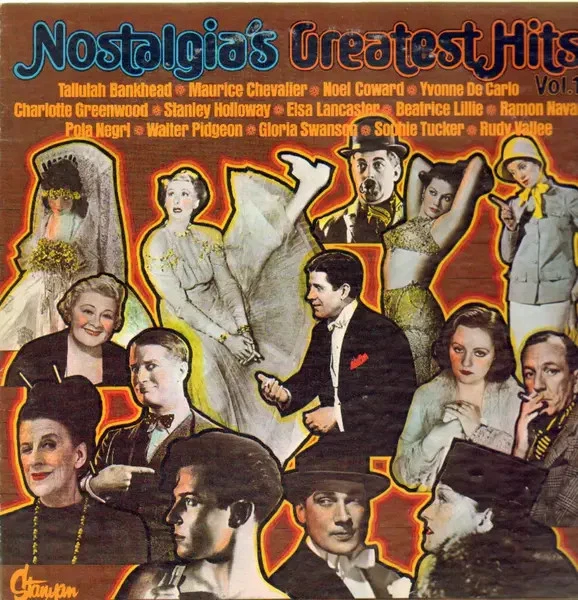 LP Tallulah Bankhead, Maurice Chevalier, Noel Coward Nostalgia´s Greatest Hits - Bild 1 von 1