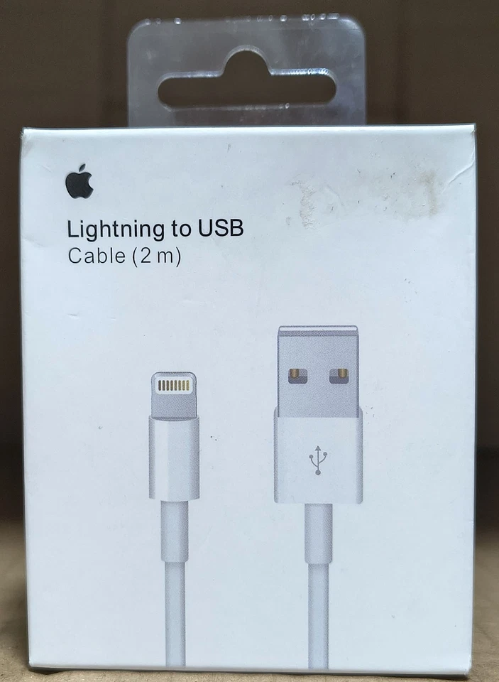 CAVO RICARICA APPLE DA USB A IPHONE 5-6-7-8-X-XS-SE 2 MT. - Immagine 1 di 1