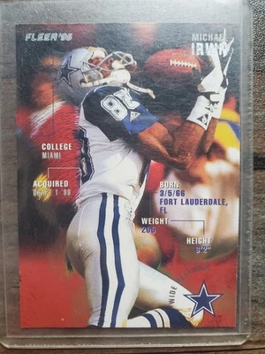 1995 Fleer - Michael Irvin #92 - Image 1 of 4
