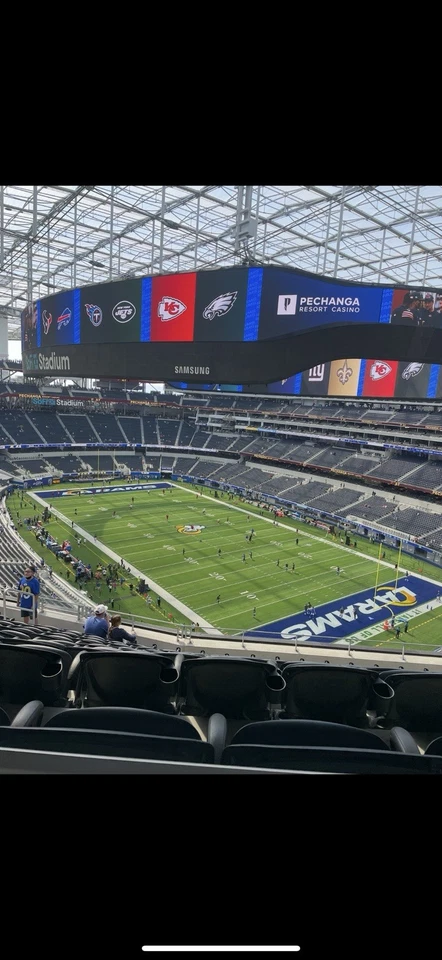 Los Angeles Rams vs San Francisco 49ers 2 tickets Lower Level - Image 1 of 1