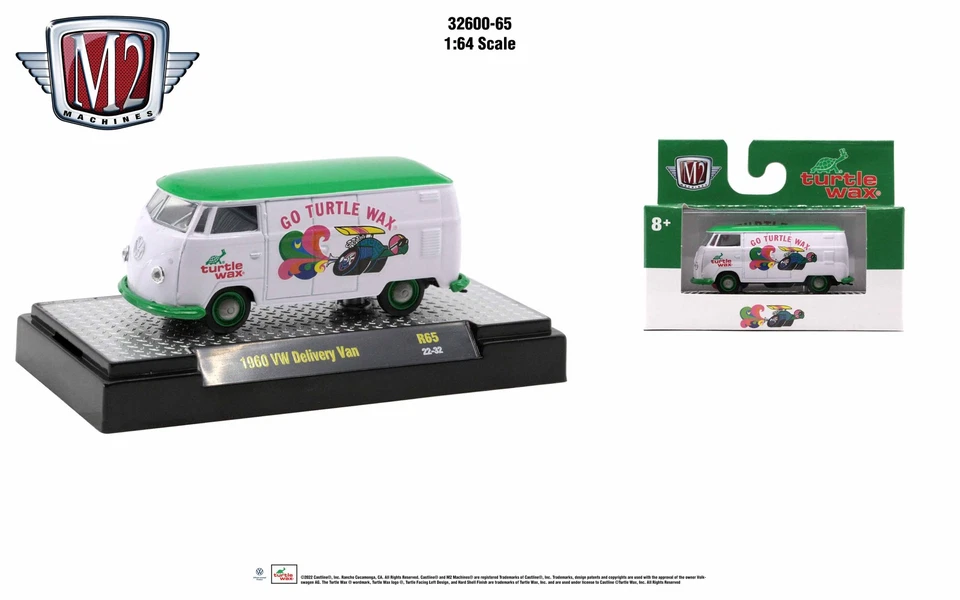 M2 Machines 1:64 Auto Trucks 1960 VW Delivery Van Release 65 - Image 1 of 1