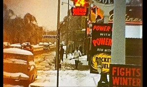 Vintage 8mm Home Movie Film 5" Reel "Winter Scenes 1955" Family Life Christmas - Bild 1 von 15