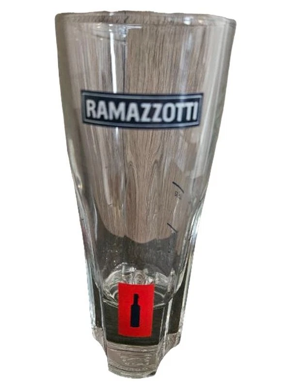 Ramazzotti Bicchiere da Cocktail Vetro Trasparente Bar Party - Immagine 1 di 1
