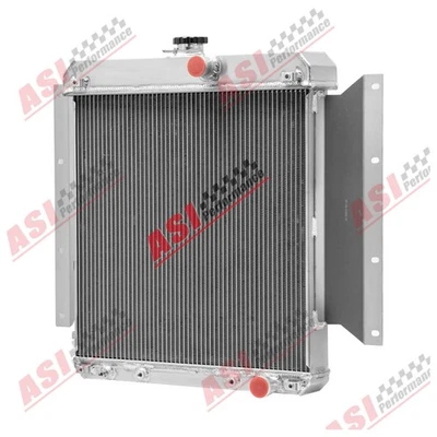 4 Row Aluminum Radiator For 1961-1969 Dodge D100 Series Pickup L6 2.8L 3.7L AT - Image 1 of 4