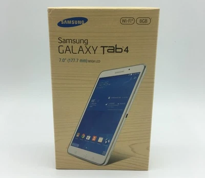 Samsung Galaxy Tab 4 Tablet Wi-Fi Bluetooth 8gb 7-Inch - White (SM-T230NZWAXAR) - Image 1 of 3