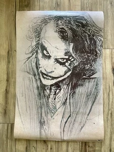 NWOT Joker/Heath Ledger/Batman/Dark Knight/DC Comics/13555 Poster - Picture 1 of 3
