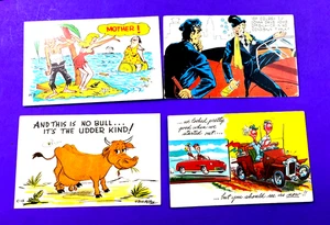Postcards lot Comedy- Mother in Law, Car Travel, Alcohol and Petley Laff Card V4 - Picture 1 of 6