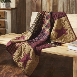 Connell Quilted Throw 50x60 - Picture 1 of 10