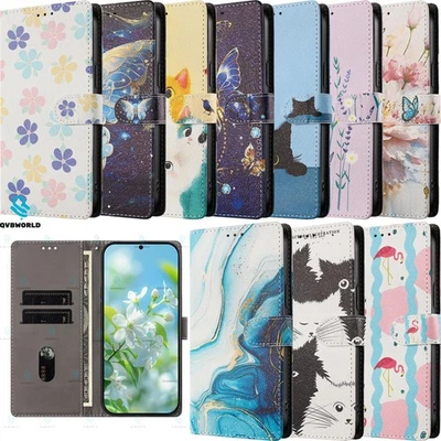 Phone Case for OnePlus 10 Pro 13 13T 12 11 9 Nord 5 4 3 Luxury Flip Wallet Cover - Image 1 of 4