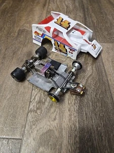 1/32 Womp Slot Car Dirt Modified With Parma Deathstar Motor Silicone Rear Tires - Picture 1 of 8