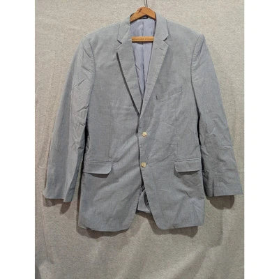 Saddlebred Sport Coat Blazer Mens Size 42L Lined Single Breasted Two-Button Suit - Image 1 of 4
