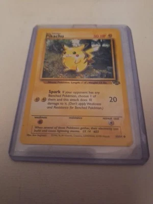 Pokémon Card CollectableCardGame  Basic Pokémon Pikachu 50 HP Valued Above 3000 - Image 1 of 4