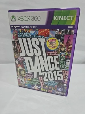 KINECT Dance Games (Microsoft Xbox 360) Just DANCE 2015 Tested Works CIB - Image 1 of 4