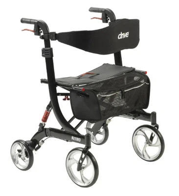 Andador Drive Medical 10266HD-BK Nitro HD - Negro Foto 1 de 4