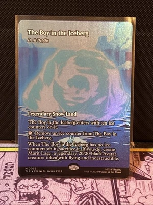 The Boy in the Iceberg/Dark Depths (Borderless) TLE Avatar - Foil - Image 1 of 3