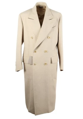 Abrigo TOM FORD Beige Doble Pecho 58/48R EE. UU. Chaqueta nueva con etiquetas Foto 1 de 4