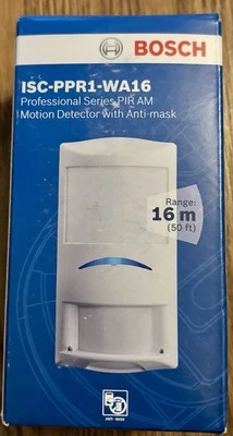 Bosch ISC-PPR1-WA16G PIR Motion Detector 50 foot, Anti-mask - Image 1 of 3