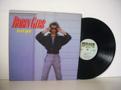 BEE GEES solo ROBIN GIBB Secret Agent Original VINYL LP from 1984 MIRAGE 90170 Foto 1 de 3