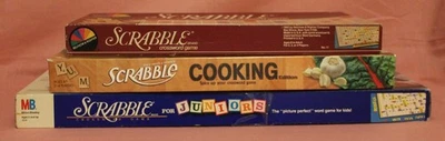 Scrabble Crossword Game 2011 Cooking Edition Complete ++ Jr Scrabble & 1982 #17 - Image 1 of 4