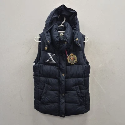 Holland Cooper Equestrian Equi Hooded Padded Gilet Vest Bodywarmer Size Medium - Image 1 of 4