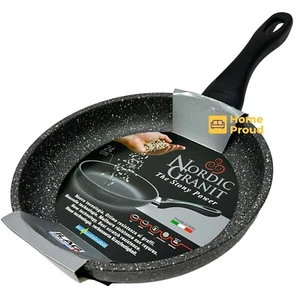 Sartén antiadherente premium hecha en Italia utensilios de cocina (24 cm, 9,4 pulgadas) nueva - Imagen 1 de 13