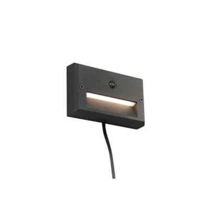 Hampton Bay 15-Watt Equivalent Low Voltage Black Motion Sensing Integrated LED - Picture 1 of 9