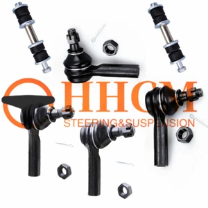 6PC Inner Outer Tie RodsFront Sway Bar Links SET FIT 2000-2004 Nissan Xterra - Foto 1 di 3