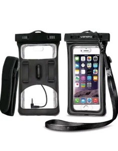 Floatable Waterproof Phone Case, Vansky Dry Bag with Armband and Audio Jack for - Picture 1 of 9